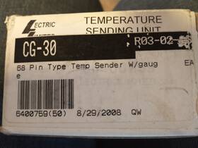 1513130 Standard Motor Products Temperature Sending Unit Switch Fits 1968 Chevelle Camaro 68 69 Corvette 427 Bb