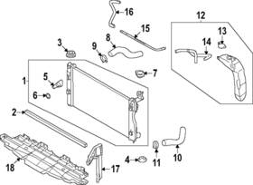 45115fn01a Subaru Genuine Air Guide