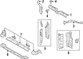 51231vc0009p Subaru Genuine Lower Reinforced