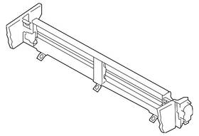 52811al12b Subaru Genuine Shutter Assembly