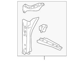 53029al02b9p Subaru Genuine Side Panel