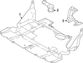 56410fn000 Subaru Genuine Splash Pan