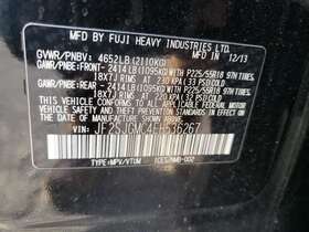 671-50588 Subaru Coolant Reservoir Fits 14-18 Forester