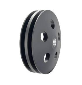 Sp8846bk Top Street Performance Saginaw Power Steering Pump Double-groove Aluminum Pulley Black For Gm