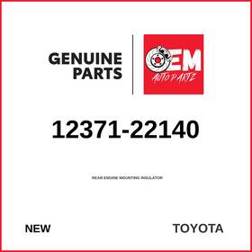 Toyota 12371-22140 Genuine 2007-2017 Corolla Rear Engine Mounting Insulator