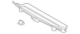 16592-f2010 Toyota Genuine Radiator Support Baffle