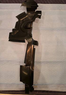 16593-f0220 Toyota For Use Of Genuine Radiator Support Air Deflector Rh