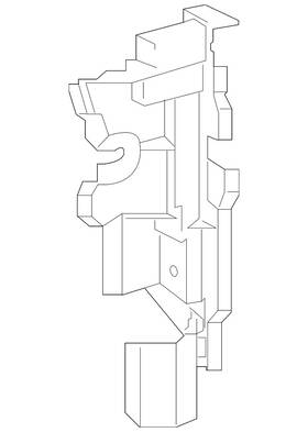 16595-25021 Toyota Genuine Air Guide