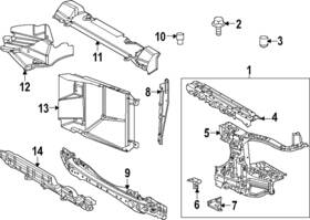 165c1-f4020 Toyota Genuine Air Duct