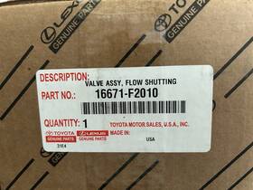 16671-f2010 Toyota 16771-f2010 Coolant Flow Control Valve Suitable For Corolla Se Le Xse Xle