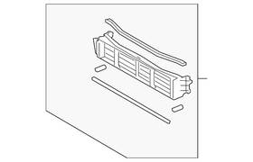 Toyota 53180-06092 Genuine Radiator Shutter Assembly
