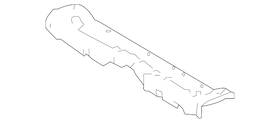 53205-02501 Toyota Genuine Upper Tie Bar