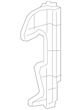 53294-08080 Toyota Genuine Deflector