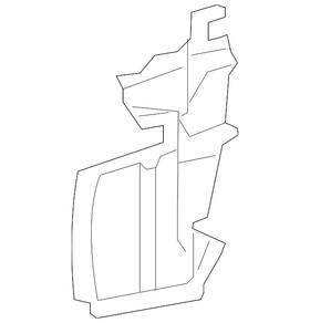 53294-35010 Toyota Genuine Deflector