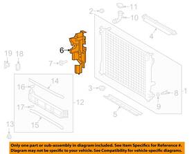 16595f0580 Toyota Oem 22-25 Rav4 Cooling Radiator Components-air Guide