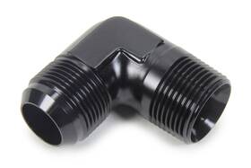 Hf-99166-blk Triple X Race Components Triple-x Fitting Adapter Black Anodize Aluminum 90 Degree