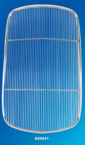B20341 United Pacific Ford Stainless Steel Radiator Grill / Grille Insert 1932