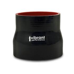 2837 Vibrant Performance Transition Hose Coupler 4 To 4.5 Inch Id Black