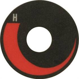 20572-vup Vintage Air Heat Decal For Rotary Controls