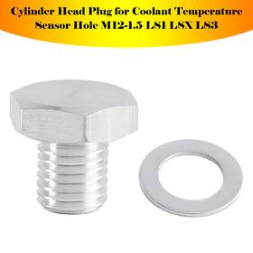 M12-1.5 Vipjq 551158 Cylinder Head Plug For Coolant Temperature Sensor Hole Ls1 Lsx Ls3