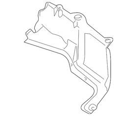1c0-825-245-e Volkswagen Genuine Side Cover