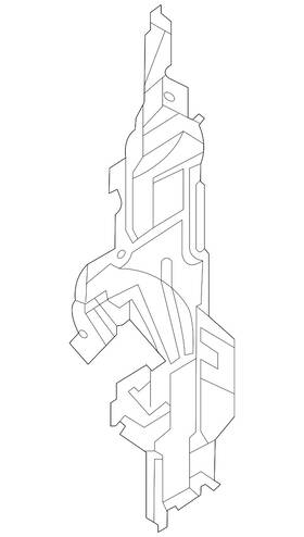 2gj-121-283-b Volkswagen Genuine Air Guide