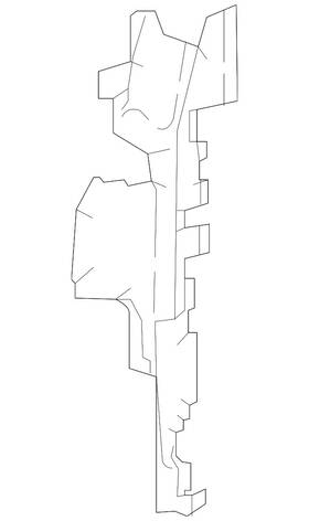 3cm-121-284-a Volkswagen Genuine Side Baffle