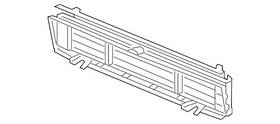 3cm-122-321-a Volkswagen Genuine Radiator Shutter Assembly