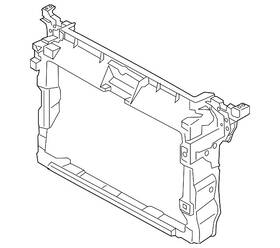 3g8-805-588-ah Volkswagen Genuine Radiator Support