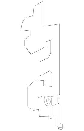 5c6-121-284-b Volkswagen Genuine Air Baffle
