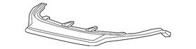 5c6-805-903-9b9 Volkswagen Genuine Lower Deflector