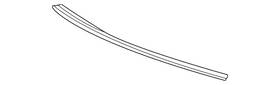7p6-853-673-9b9 Volkswagen Genuine Cooling Duct