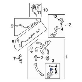 05c919501 Volkswagen Oe For Jetta 22-24 Engine Coolant Temperature Sensor
