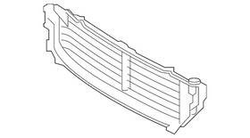 31690201 Volvo Genuine Radiator Shutter Assembly