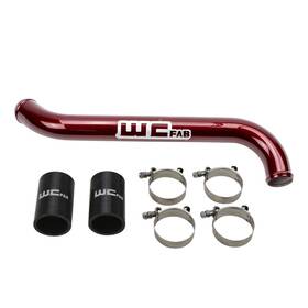 Wcf100696-gw Wehrli Custom Fabrication Upper Coolant Pipe For 11-16 Duramax Lml Gloss White