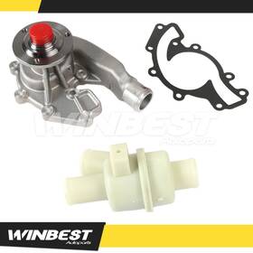Wbwp82th29 Winbest Autoparts Water Pump Thermostat Housing Assembly Fit 98-04 Land Rover Discovery 4.0l 4.6l