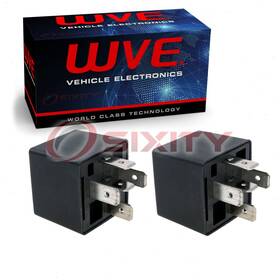 Sx-12pt Wve 2 Pc Wells Engine Cooling Fan Motor Relay For 2004-2005 Chrysler Pt Cruiser Sm
