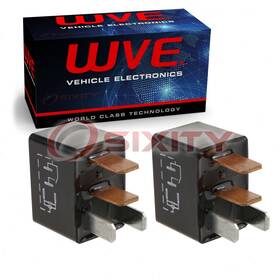 Sx-1fxp Wve 2 Pc Wells Engine Cooling Fan Motor Relay For 2010-2018 Toyota Camry Ix