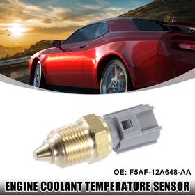 F5af-12a648-aa X Autohaux 723115602371 Engine Coolant Temperature Sensor Temp Sender For Ford F-350 1pcs