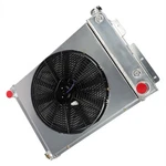 Labwork 3-ROW Aluminum Radiator Shroud Fan For Chevy Camaro Firebird 1967-1969. Fixed Price $150.79.