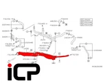 Genuine Upper Coolant Transfer Pipe Fits: Subaru Impreza 05-14 Wrx Sti RB320. Fixed Price $201.40.
