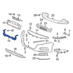 For Honda Accord 18-22 71303TVAA00 Front Lower Radiator Support Air Duct. Fixed Price $48.99.