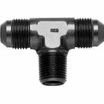 Fragola Performance Systems 482504-BL #4 Tee, 1/8 Mpt, On The Side Black. Fixed Price $12.95.