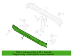 Nissan 62500-EZ40A Lower Tie Bar Support Assembly 17-24 Titan New Genuine. Fixed Price $239.97.