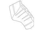Genuine Nissan Radiator Support Splash Shield 50811-7JA1B. Fixed Price $63.69.