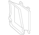 Genuine Audi Air Duct 4M0-121-334-E. Fixed Price $55.93.