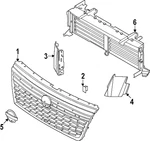 Genuine Nissan Shutter Assembly-radiator 21421-7KA1A. Fixed Price $453.56.