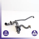 Bmw F30 320I 328I Engine Thermostat Housing W/ Water Hose 8635689 Oem. Fixed Price $66.40.