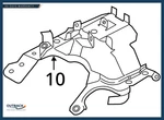 2009-2015 Bmw X5 Bracket Expansion Tank 17137606025. Fixed Price $117.57.