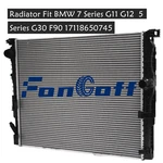 Radiator Fit Bmw Series G11 G12 G30 F90 17118650745. Fixed Price $109.00.